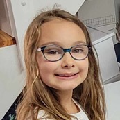 Juliet smiling